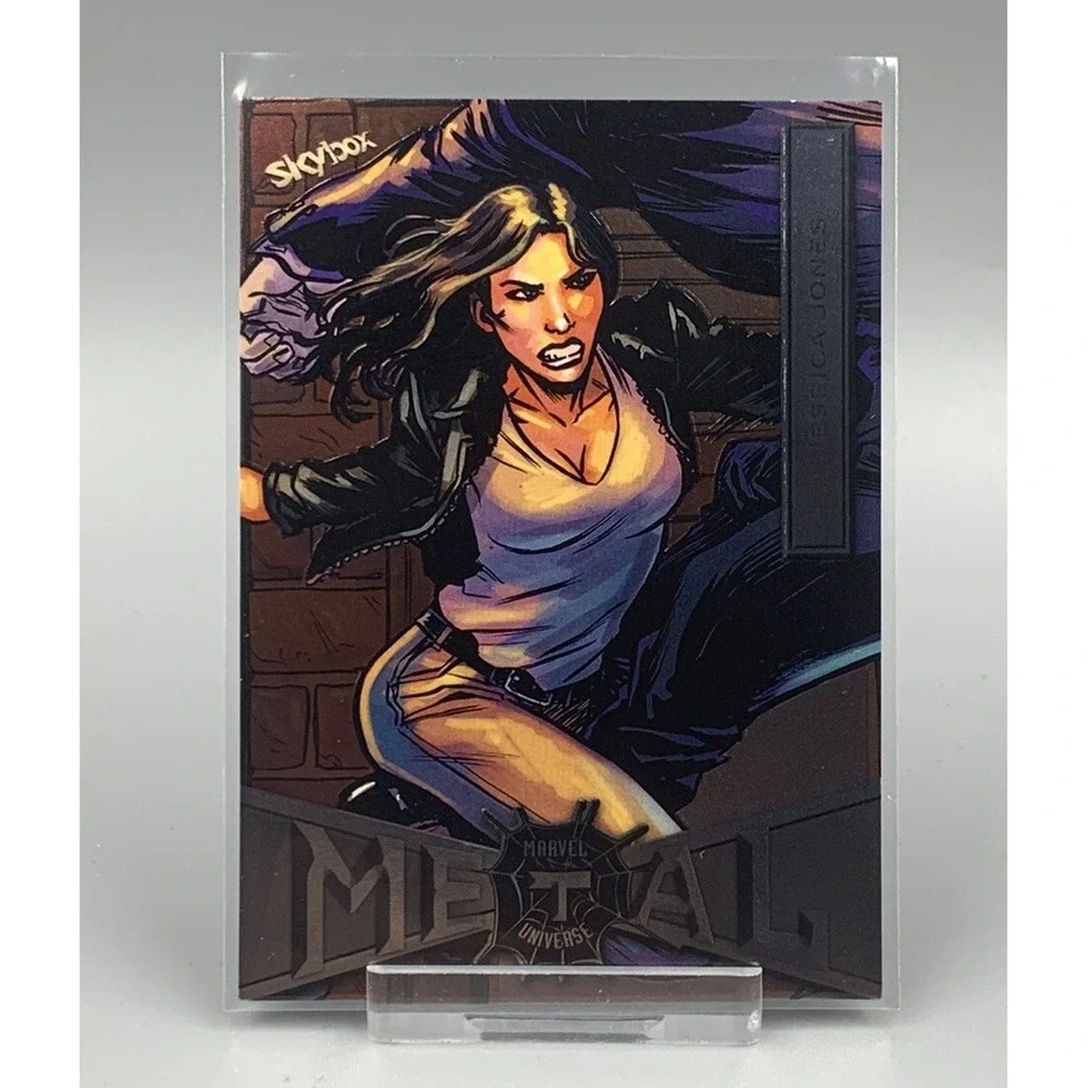 2021 Skybox Marvel‎ Spider-Man Metal Universe Jessica Jones No. 40